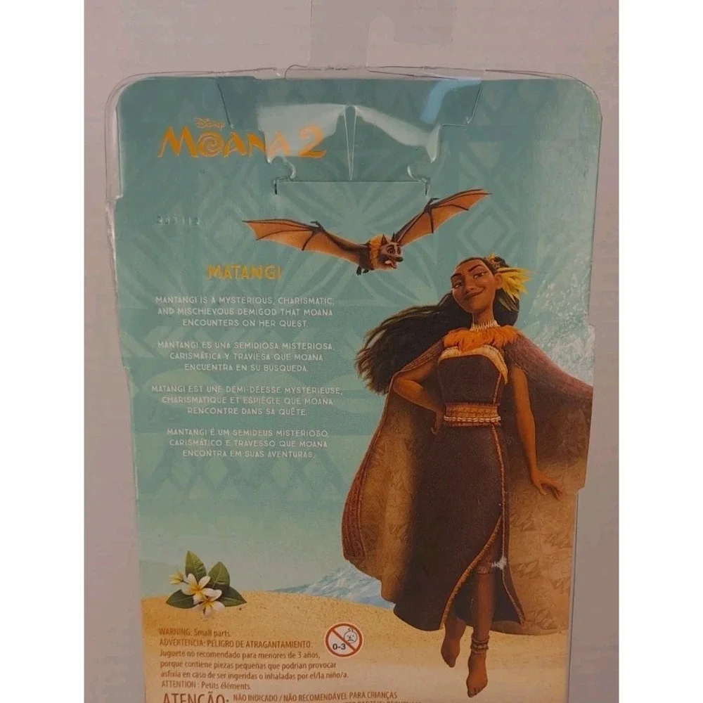 Disney Moana 2 Matangi Fashion Doll with 3‎ Accessories Removable Outfit w/ Cape